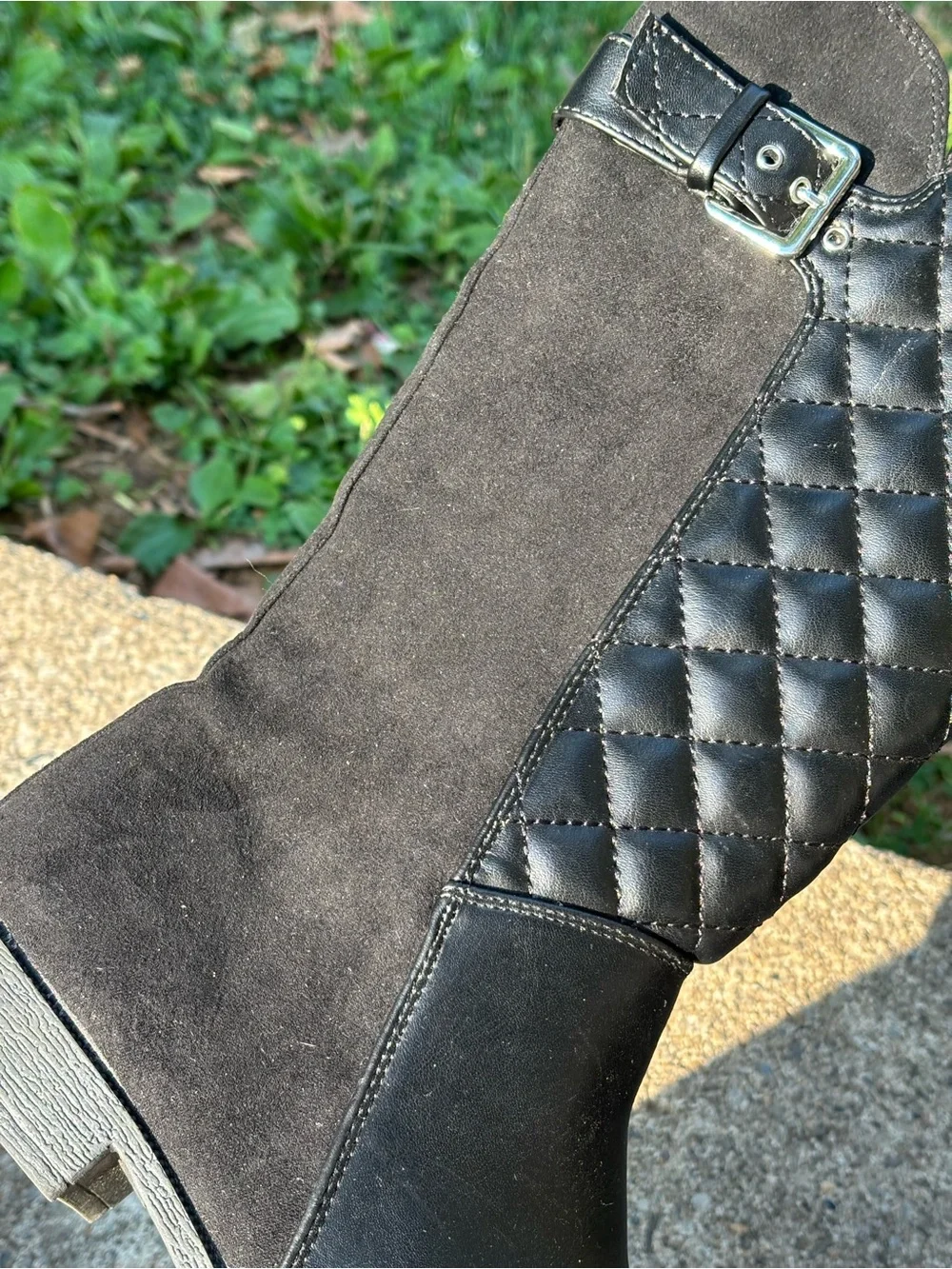 Black Boots by Olive & Edie Full Zip Teagan Girls 4M -See details